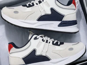 Chaussures bateau en canevas décontractées pour hommes, mocassins respirants, baskets.