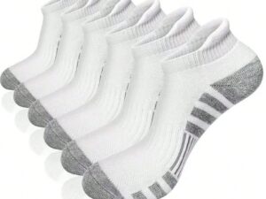 Chaussettes bateau homme respirantes en maille – lot de 6 paires