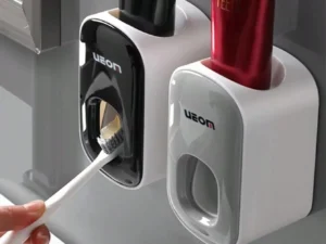 Distributeur automatique de dentifrice mural sans perçage – presse-tube portable pour salle de bain