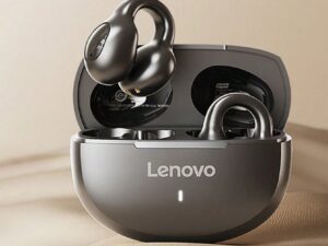 Écouteurs sans fil Lenovo 2025 à conduction osseuse – clip d’oreille BT 5.4